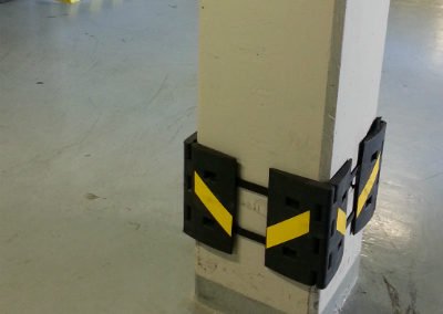 Bouclier blindé pour angle