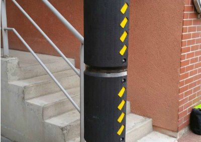 Bouclier blindé pour angle PARGOM