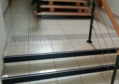 Repérage contremarche