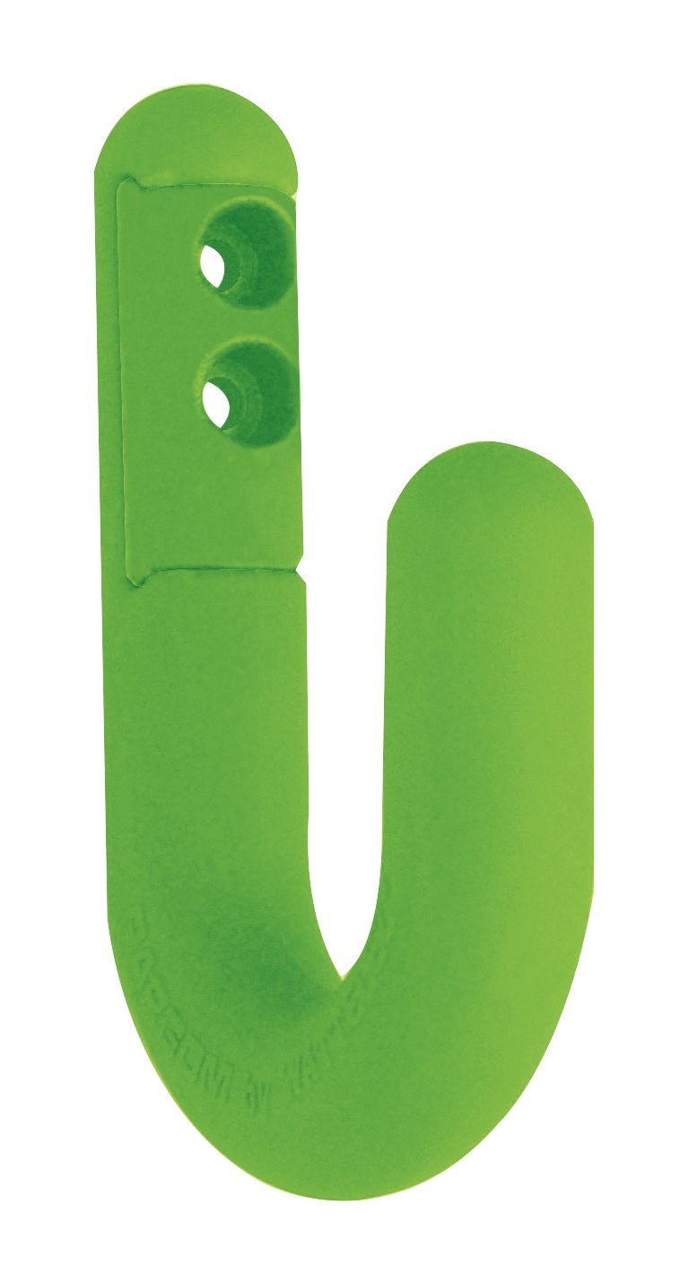 607001-Patere-simple-VERT-POMME Patère Parkid simple vert pomme - Wattelez