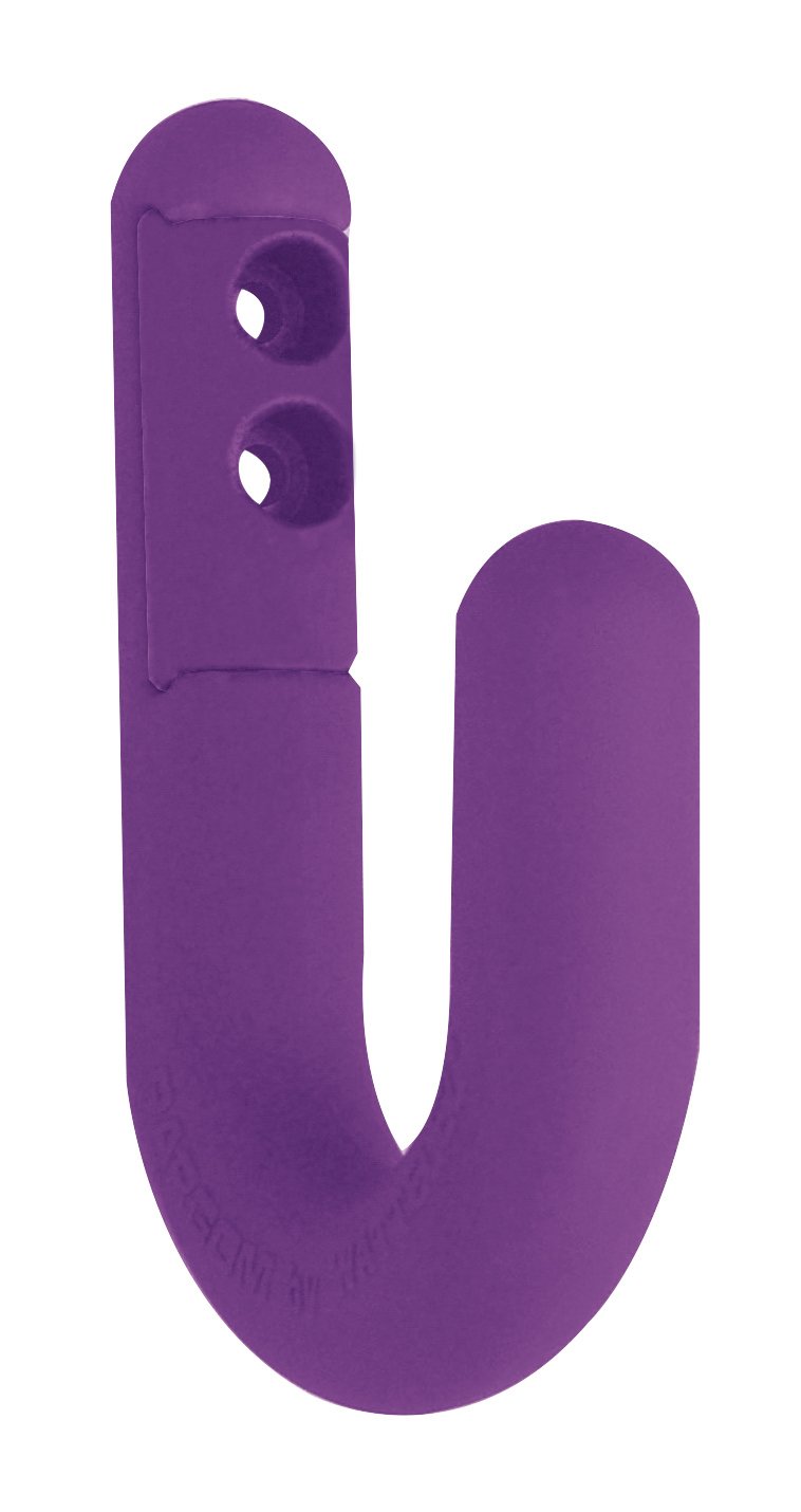 607001-Patere-simple-VIOLET Patère Parkid simple violet - Wattelez