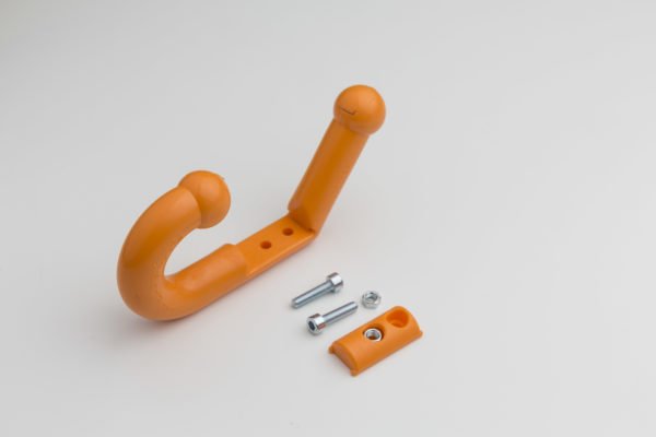patere-double-parkid-orange-vis-hexagonale
