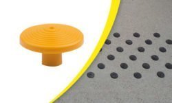 clous podotactiles colorés