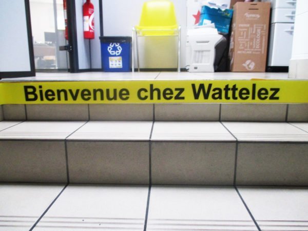 repérage de contremarche personnalisable