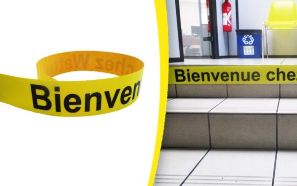 repérage de contremarche personnalisable combiné