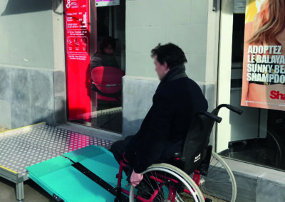 rampe amovible - mise en situation