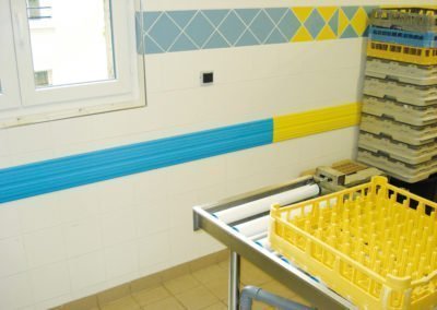 Lisse murale - mise en situation