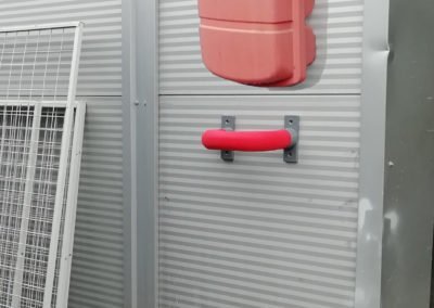 protection objet saillant mise en situation