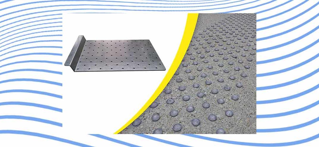 Poser des clous podotactiles en toute conformité avec le gabarit WACCESS®